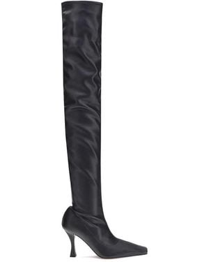 Proenza Schouler Over-Knee Boots - Zwart