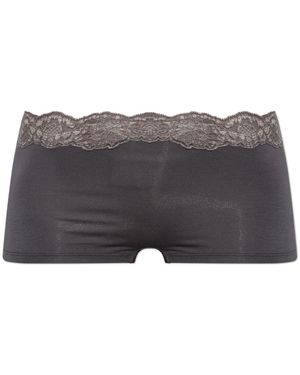 Hanro Dana Boxer Briefs - Grijs
