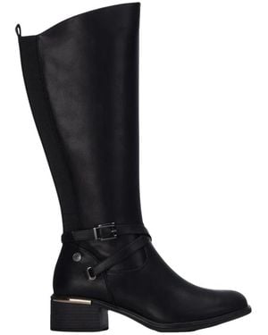 Refresh Schoenen ,Zwart ,Leer Laarzen