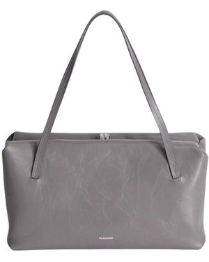 Jil Sander Goji Pillow Handle Md Tasche - Grau