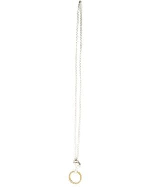 Bottega Veneta Keyrings - White
