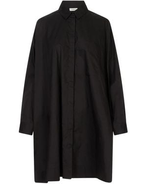 MEIMEIJ Shirt Dresses - Black