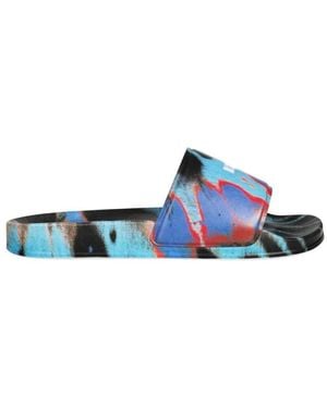 MSGM Sliders - Azul