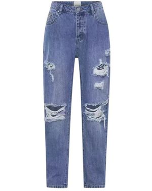 One Teaspoon Straight Fit Jeans - Blue