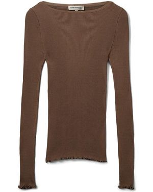 Sofie Schnoor Round-Neck Knitwear - Marron