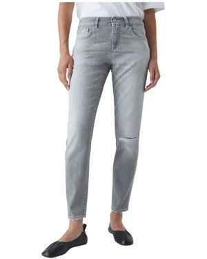 Closed Slim-Fit 5-Pocket Jeans - Blau