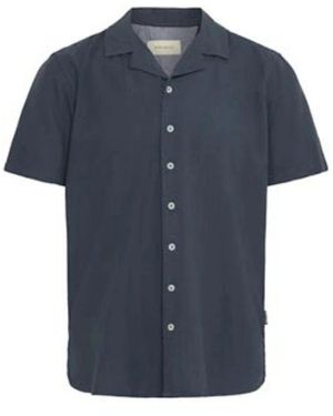 Blend Short Sleeve Shirts - Bleu
