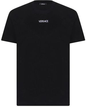 Versace Medusa Logo T-Shirt - Zwart
