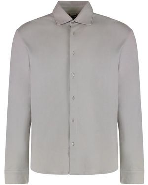 Moorer Casual Shirts - Grey