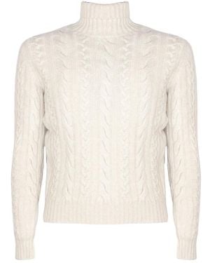 Fedeli Turtlenecks - White