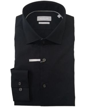 Michael Kors Formelles Hemd - Schwarz