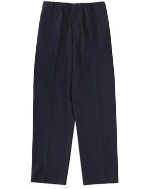 Lardini Wide Trousers - Bleu