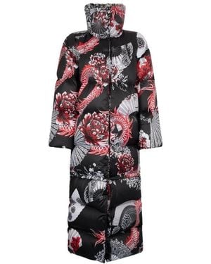 Roberto Cavalli Winter Jackets - Red