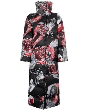 Roberto Cavalli Winter Jackets - Red