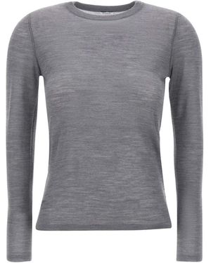 Aspesi Round-Neck Knitwear - Gris