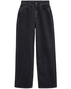 ARMEDANGELS Jeans ,Zwart ,Katoen Enijaa High Waist Wide Jeans - Blauw