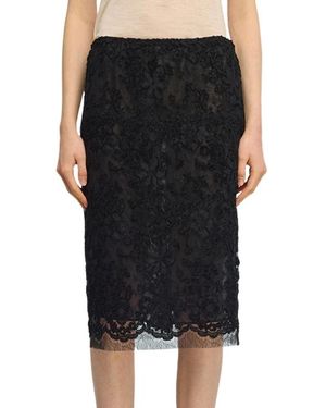 Semicouture Midi Skirts - Nero