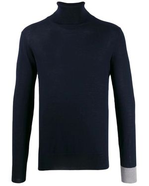 LC23 Rollkragenpullover - Blau