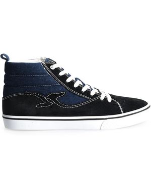Trussardi Lace-Up Boots - Blu
