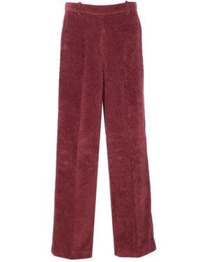 Circolo 1901 Wide Trousers - Red