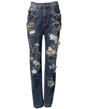Dolce & Gabbana Slim Fit Jeans - Blue
