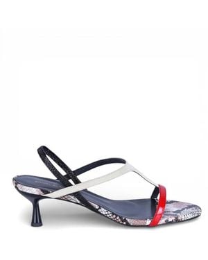 Ángel Alarcón High Heel Sandals - Blue