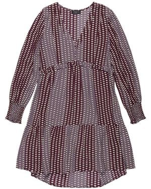 Nenette Short Dresses - Purple