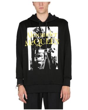 McQueen Hoodies - Black