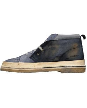 HIDNANDER Lace-Up Boots - Azul