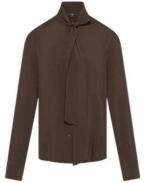 Seventy Jersey En Crêpe Blouse - Bruin