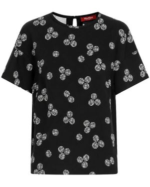 Max Mara Overhemden ,Zwart ,Blouses