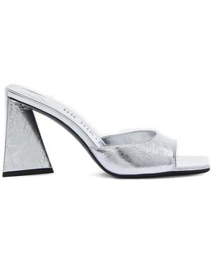 The Attico Heeled Mules - Wit