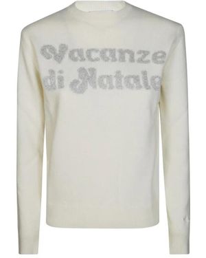 MC2 Saint Barth Round-Neck Knitwear - Grey