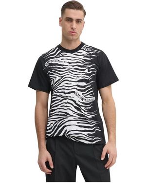 Versace Jeans Couture T-Shirts - Negro