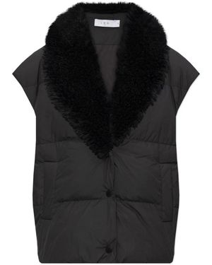 IRO Jassen ,Zwart ,Leer Koraly Down Vest