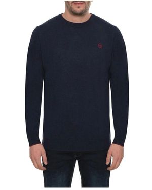 Sergio Tacchini Round-Neck Knitwear - Blue