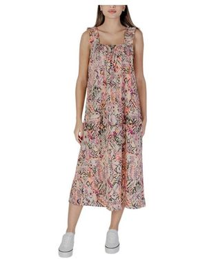 B.Young Midi Dresses - Brown