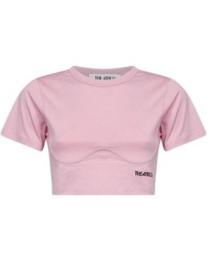 The Attico T-Shirts - Pink