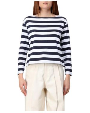 Theory Long Sleeve Tops - Blu