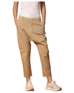 Mason's Cropped Trousers - Natural
