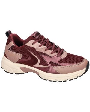 Gabor Schoenen ,Rood ,Leer 6005.01.005 Chunky Runner Sneaker - Paars