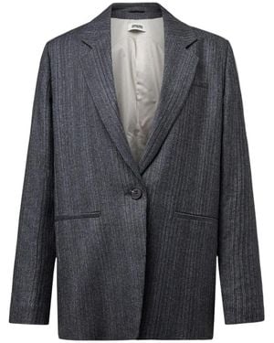 DRYKORN Jassen ,Grijs ,Wol Mowtie 10 Blazer - Blauw