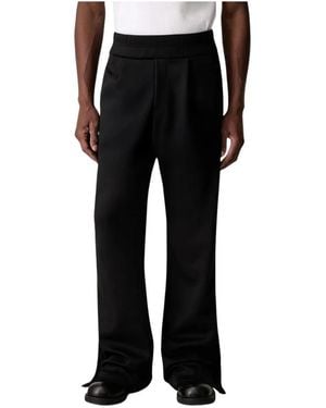 Rhude Wide Trousers - Nero