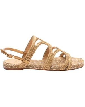 Castañer Flat Sandals - Brown