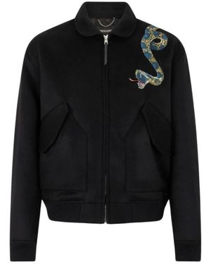 Roberto Cavalli Light Jackets - Negro