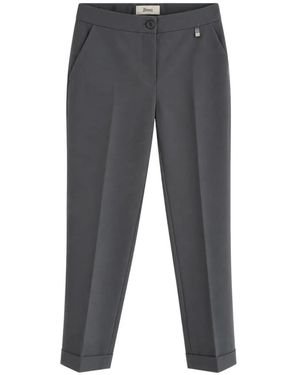 Herno Broeken ,Grijs ,Tapered Broeken
