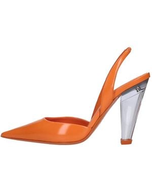 3Juin Mit Absatz - Orange