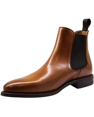 BERWICK  1707 Chelsea Boots - Brown