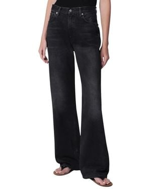 Haikure Straight Jeans - Negro