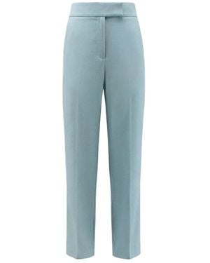 JOSEPH Straight Trousers - Blue